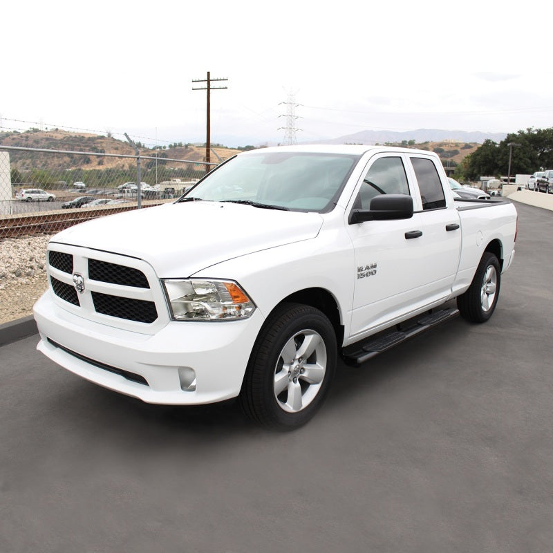 Westin 2009-2018 Dodge/Ram 1500 Quad Cab PRO TRAXX 6 Oval Nerf Step Bars - Black Westin 2009-2018 Dodge/Ram 1500 Quad Cab PRO TRAXX 6 Oval Nerf Step Bars - Black