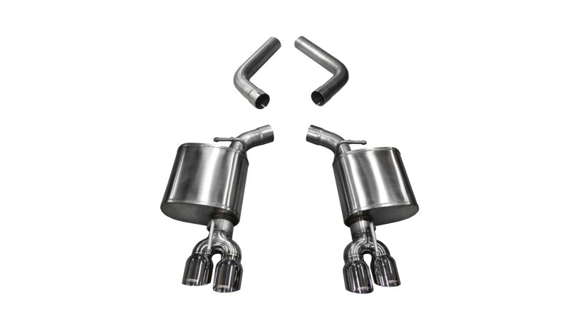 Corsa 15-23 Dodge Challenger 6.4L/17-19 Challenger 5.7 Polished Sport Axle-Back Exhaust w/3.5in Tips Corsa 15-23 Dodge Challenger 6.4L/17-19 Challenger 5.7 Polished Sport Axle-Back Exhaust w/3.5in Tips