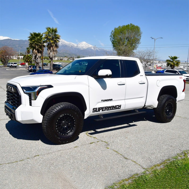 Westin 22-23 Toyota Tundra Double Cab Pro-e Running Boards - Tex. Blk Westin 22-23 Toyota Tundra Double Cab Pro-e Running Boards - Tex. Blk