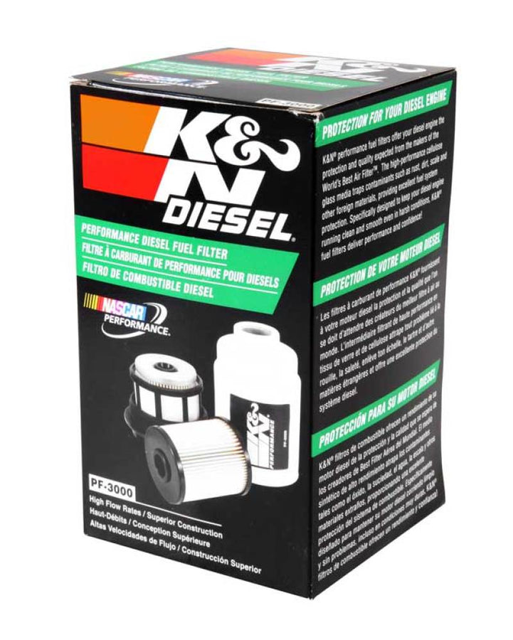 K&N Cellulose Media Fuel Filter 3.5in OD x 6.281in L K&N Cellulose Media Fuel Filter 3.5in OD x 6.281in L