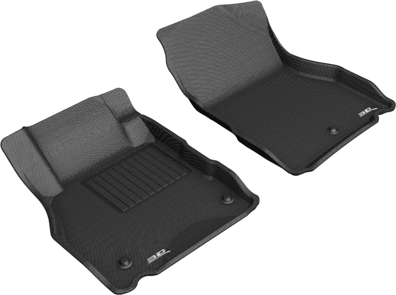 3D MAXpider 2018-2019 Nissan Kicks Kagu 1st Row Floormat - Black 3D MAXpider 2018-2019 Nissan Kicks Kagu 1st Row Floormat - Black