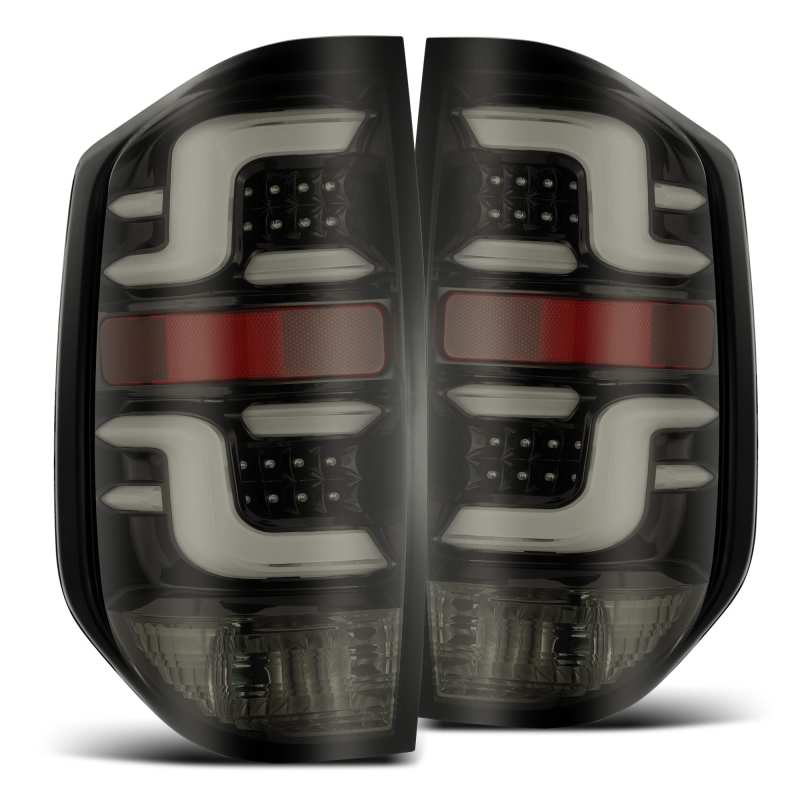 AlphaRex 14-20 Toyota Tundra PRO-Series LED Tail Lights Jet Black AlphaRex 14-20 Toyota Tundra PRO-Series LED Tail Lights Jet Black