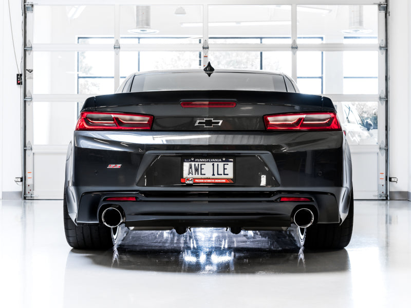 AWE Tuning 16-19 Chevrolet Camaro SS Axle-back Exhaust - Track Edition (Chrome Silver Tips) AWE Tuning 16-19 Chevrolet Camaro SS Axle-back Exhaust - Track Edition (Chrome Silver Tips)