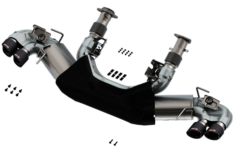 Borla 2020 Chevrolet Corvette C8 6.2L ATAK 3in Exhaust System Dual Round Angle Cut Carbon Fiber Tips Borla 2020 Chevrolet Corvette C8 6.2L ATAK 3in Exhaust System Dual Round Angle Cut Carbon Fiber Tips