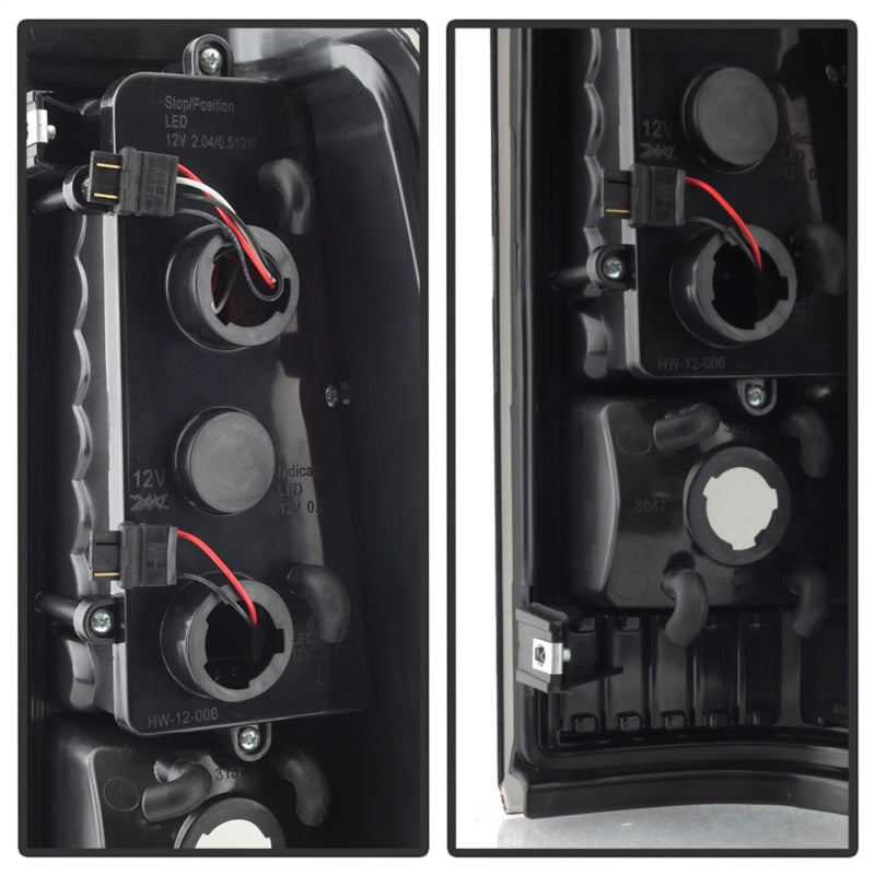 xTune 99-02 Chevy Silverado 1500/2500/3500 V2 LED Tail Lights - Black Smoke (ALT-ON-CS99-G2-LED-BSM) xTune 99-02 Chevy Silverado 1500/2500/3500 V2 LED Tail Lights - Black Smoke (ALT-ON-CS99-G2-LED-BSM)