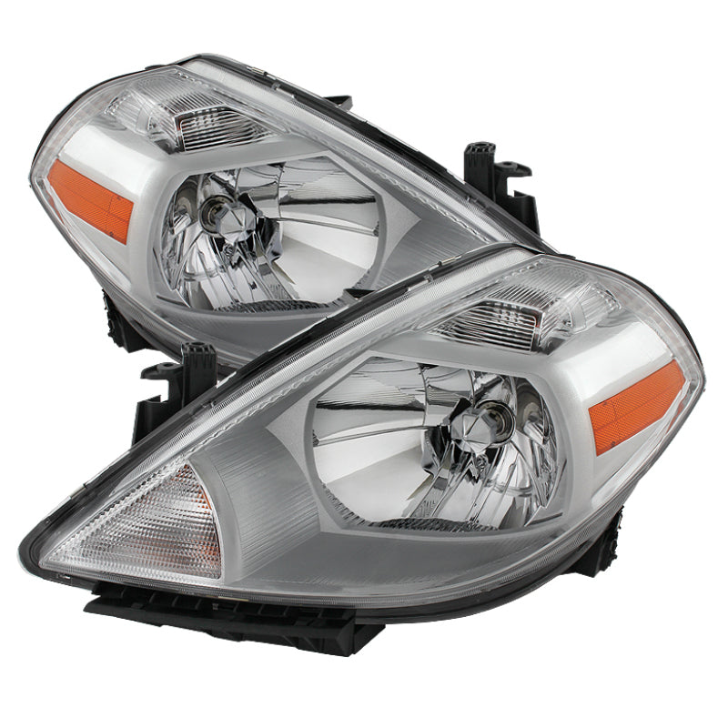 xTune Nissan Versa 07-12 Crystal Headlights Chrome HD-JH-NV07-AM-C xTune Nissan Versa 07-12 Crystal Headlights Chrome HD-JH-NV07-AM-C