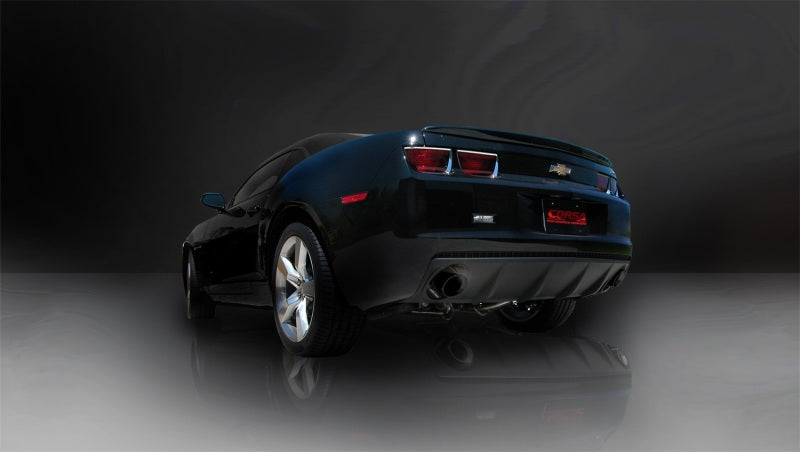 Corsa 2010-2015 Chevrolet Camaro Coupe/Convertible RS 3.6L V6 Black Sport Cat-Back + XO Exhaust Corsa 2010-2015 Chevrolet Camaro Coupe/Convertible RS 3.6L V6 Black Sport Cat-Back + XO Exhaust