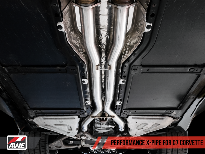 AWE Tuning 14-19 Chevy Corvette C7 Z06/ZR1 Touring Edition Axle-Back Exhaust w/Black Tips AWE Tuning 14-19 Chevy Corvette C7 Z06/ZR1 Touring Edition Axle-Back Exhaust w/Black Tips
