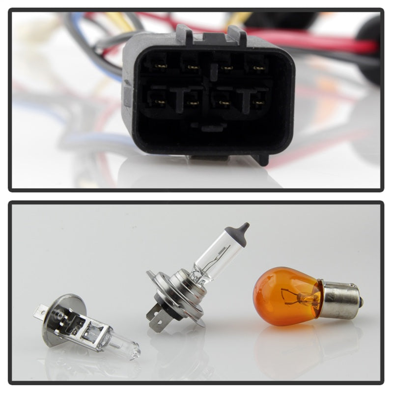 Spyder Subaru WRX 08-09 Projector Headlights - Halogen Model Only - Black PRO-YD-SWRX08-LBDRL-BK Spyder Subaru WRX 08-09 Projector Headlights - Halogen Model Only - Black PRO-YD-SWRX08-LBDRL-BK