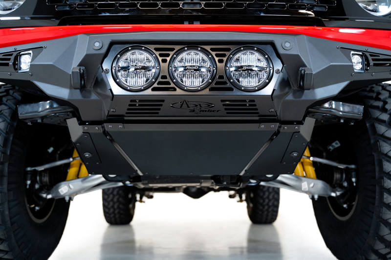 Addictive Desert Designs 21-22 Ford Bronco Bomber Skid Plate (Use w/ Bomber Front Bumper) Addictive Desert Designs 21-22 Ford Bronco Bomber Skid Plate (Use w/ Bomber Front Bumper)