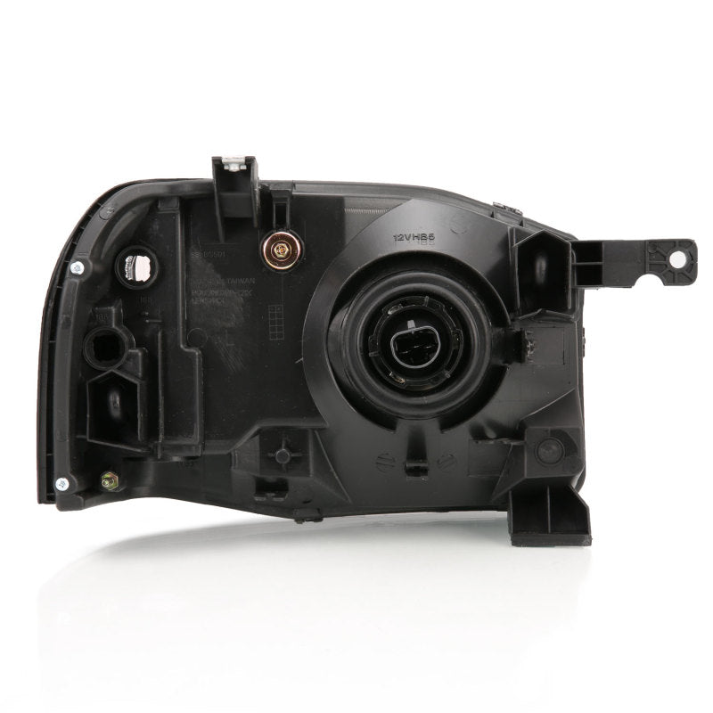 ANZO 2001-2004 Nissan Frontier Se Crystal Headlight Black Amber Reflector ANZO 2001-2004 Nissan Frontier Se Crystal Headlight Black Amber Reflector