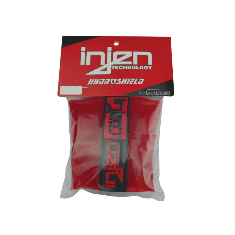 Injen Red Water Repellant Pre-Filter fits X-1010 X-1011 X-1017 X-1020 5in Base/5in Tall/4in Top Injen Red Water Repellant Pre-Filter fits X-1010 X-1011 X-1017 X-1020 5in Base/5in Tall/4in Top