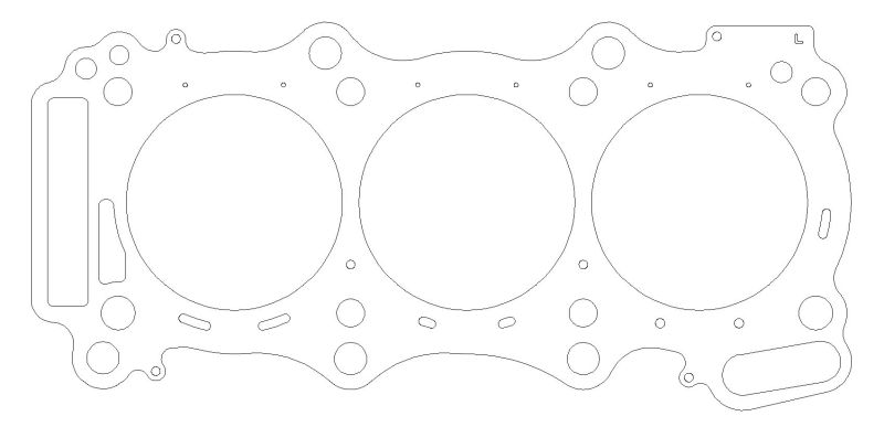 Cometic 08+ Nissan GT-R VR38DETT 24V V6 3.8L 100mm .030 inch MLS Left Head Gasket Cometic 08+ Nissan GT-R VR38DETT 24V V6 3.8L 100mm .030 inch MLS Left Head Gasket