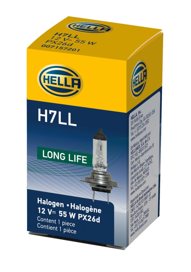 Hella Bulb H7 12V 55W PX26d T4.6 LONGLIFE Hella Bulb H7 12V 55W PX26d T4.6 LONGLIFE
