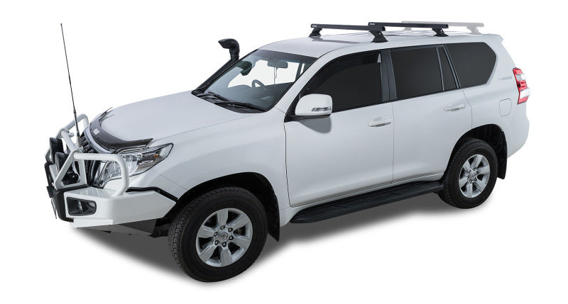 Rhino-Rack 10-21 Lexus GX 460 4 Door SUV Front/Middle Vortex RCH 2 Bar Roof Rack - Black Rhino-Rack 10-21 Lexus GX 460 4 Door SUV Front/Middle Vortex RCH 2 Bar Roof Rack - Black
