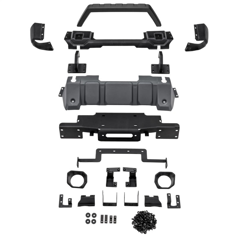 Rugged Ridge 18-21 Jeep Wrangler/Gladiator (JL/JT) Venator Modular Bumper - Black Rugged Ridge 18-21 Jeep Wrangler/Gladiator (JL/JT) Venator Modular Bumper - Black