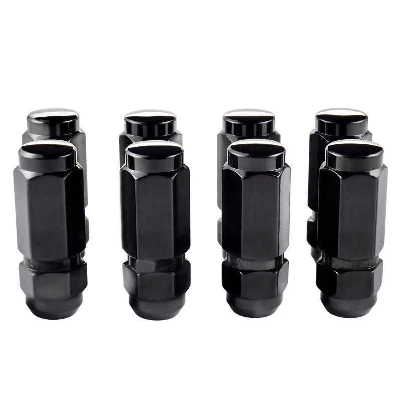 McGard Hex Lug Nut (Cone Seat / Duplex) 9/16-18 / 7/8 Hex / 2.5in. Length (8-Pack) - Black McGard Hex Lug Nut (Cone Seat / Duplex) 9/16-18 / 7/8 Hex / 2.5in. Length (8-Pack) - Black