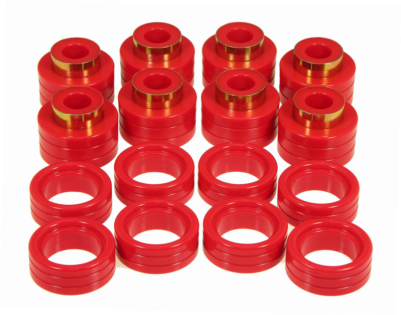 Prothane 94-01 Dodge Ram 2/4wd Cab Mounts - Red Prothane 94-01 Dodge Ram 2/4wd Cab Mounts - Red