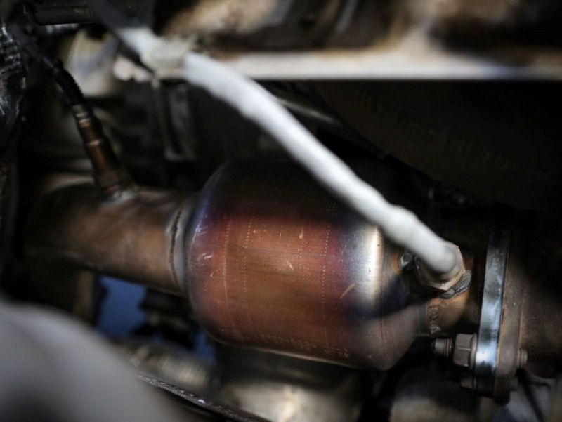 aFe 09-16 Audi A4/A5 (B8) L4-2.0L (t) Twisted Steel 3in. Downpipe - 304 Stainless w/ Cat aFe 09-16 Audi A4/A5 (B8) L4-2.0L (t) Twisted Steel 3in. Downpipe - 304 Stainless w/ Cat