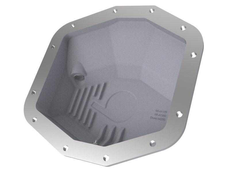 aFe 21-22 RAM 1500 TRX HEMI V8 6.2L(sc) Street Series Rear Differential Cover Raw w/ Machined Fins aFe 21-22 RAM 1500 TRX HEMI V8 6.2L(sc) Street Series Rear Differential Cover Raw w/ Machined Fins