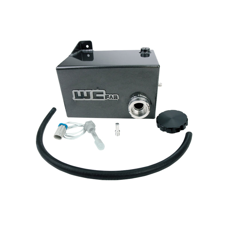 Wehrli 01-07 Chevrolet 6.6L LB7/LLY/LBZ Duramax OEM Placement Coolant Tank Kit - WCFab Grey Wehrli 01-07 Chevrolet 6.6L LB7/LLY/LBZ Duramax OEM Placement Coolant Tank Kit - WCFab Grey
