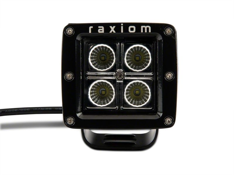 Raxiom 3-In Square LED Light Universal (Some Adaptation May Be Required) Raxiom 3-In Square LED Light Universal (Some Adaptation May Be Required)
