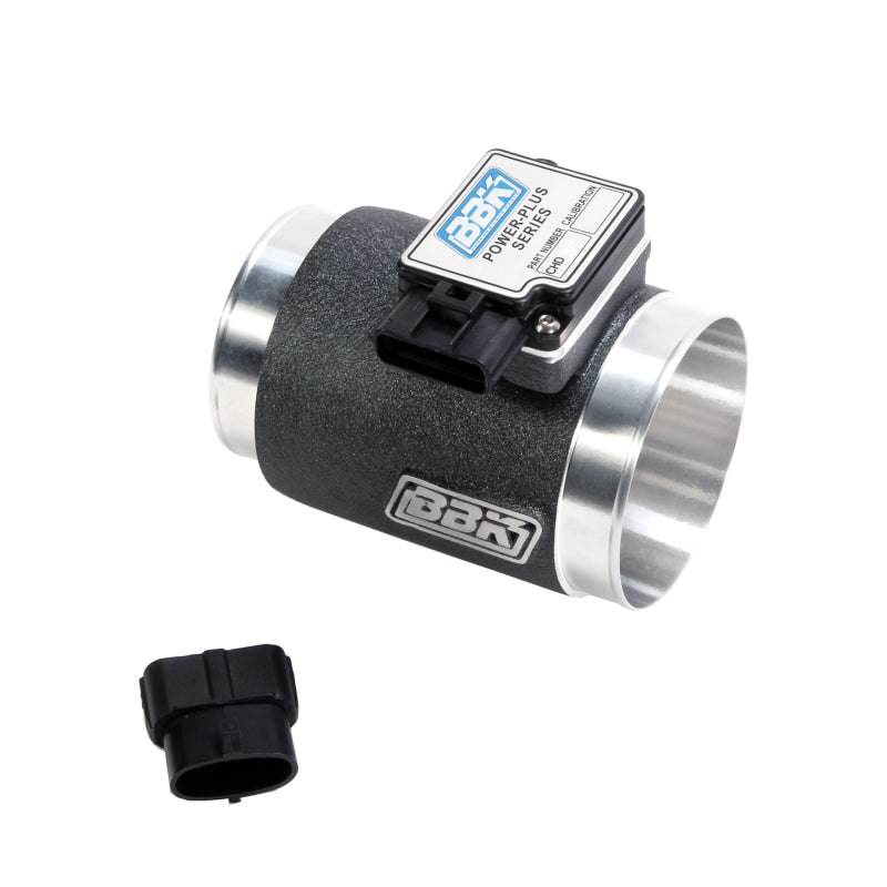 BBK 86-93 Mustang 5.0 Mass Air Meter 76mm 24 lb Inj. Cold Air Calibration BBK 86-93 Mustang 5.0 Mass Air Meter 76mm 24 lb Inj. Cold Air Calibration