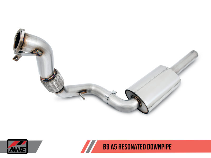 AWE Tuning Audi B9 A5 SwitchPath Exhaust Dual Outlet - Chrome Silver Tips (Includes DP and Remote) AWE Tuning Audi B9 A5 SwitchPath Exhaust Dual Outlet - Chrome Silver Tips (Includes DP and Remote)