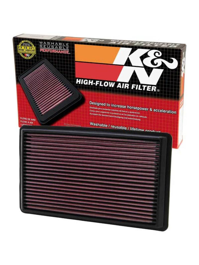 K&N 02-07 WRX/STi Drop In Air Filter 11in O/S Length / 6.563in O/S Width / 1.063in Height K&N 02-07 WRX/STi Drop In Air Filter 11in O/S Length / 6.563in O/S Width / 1.063in Height