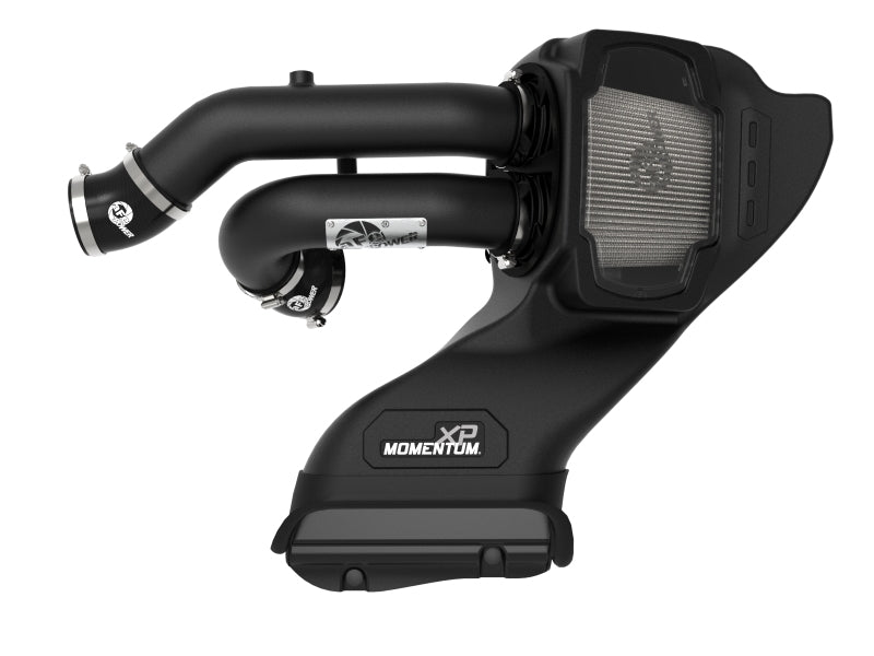 aFe 21-22 Ford F-150 Raptor V6-3.5L(tt) Momentum XP Cold Air Intake System Blk w/ Pro Dry S Filter aFe 21-22 Ford F-150 Raptor V6-3.5L(tt) Momentum XP Cold Air Intake System Blk w/ Pro Dry S Filter