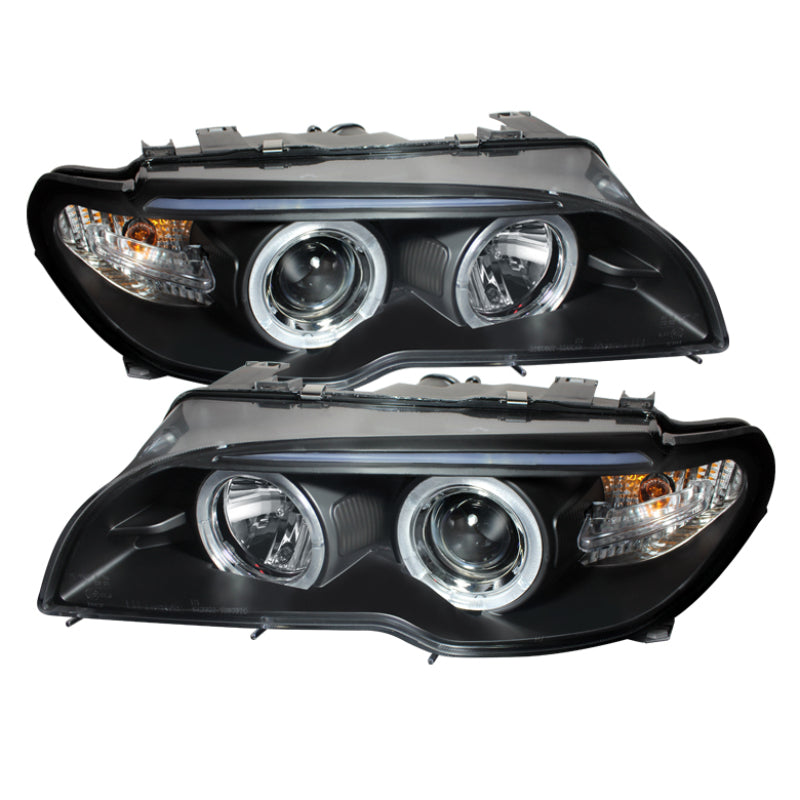 Spyder BMW E46 3-Series 04-06 2 DR Projector Halogen Model- LED Halo Blk PRO-YD-BMWE4604-2DR-HL-BK Spyder BMW E46 3-Series 04-06 2 DR Projector Halogen Model- LED Halo Blk PRO-YD-BMWE4604-2DR-HL-BK