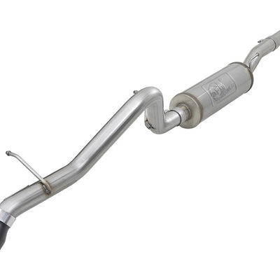 aFe MACH Force-Xp 2-1/2in 409 SS Hi-Tuck Cat-Back Exhaust w/Black Tip 07+ Jeep Wrangler JK 3.6L/3.8L