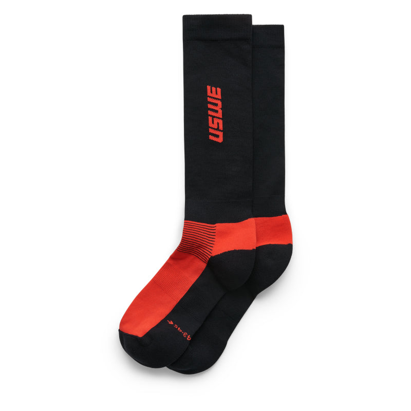 USWE Rapp Moto Sock Flame Red - Size 40/42 USWE Rapp Moto Sock Flame Red - Size 40/42