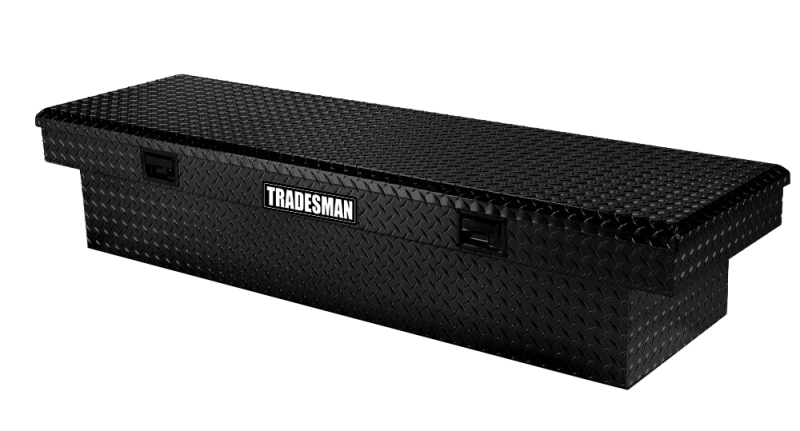 Tradesman Aluminum Economy Cross Bed Truck Tool Box (72in.) - Black Tradesman Aluminum Economy Cross Bed Truck Tool Box (72in.) - Black