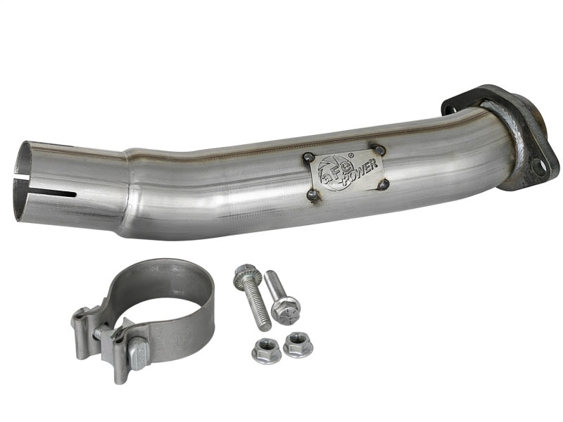 aFe Twisted Steel 2in Stainless Steel Loop Delete Down-Pipe 2018+ Jeep Wrangler (JL) V6 3.6L aFe Twisted Steel 2in Stainless Steel Loop Delete Down-Pipe 2018+ Jeep Wrangler (JL) V6 3.6L