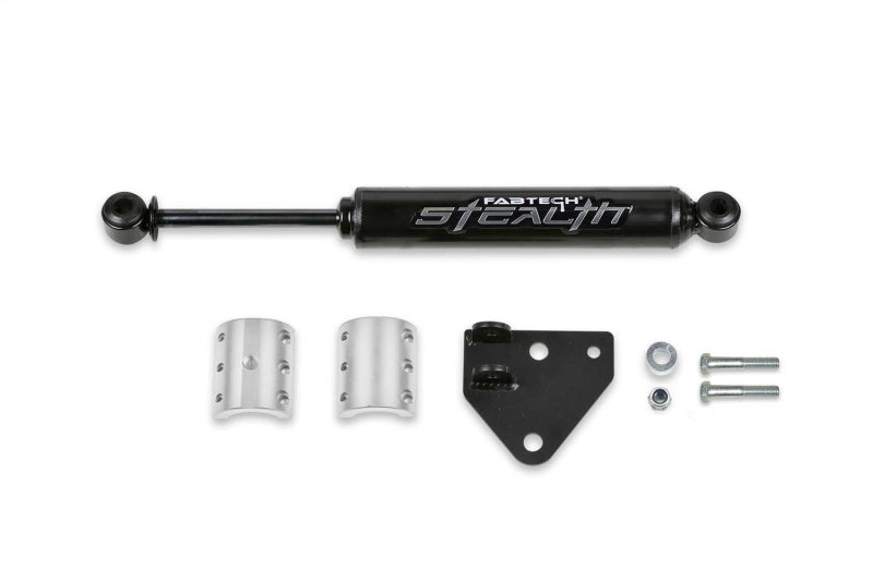 Fabtech 18-21 Jeep JL 4WD Stealth Steering Stabilizer Kit (High Clearance/Non-Stock Height) Fabtech 18-21 Jeep JL 4WD Stealth Steering Stabilizer Kit (High Clearance/Non-Stock Height)