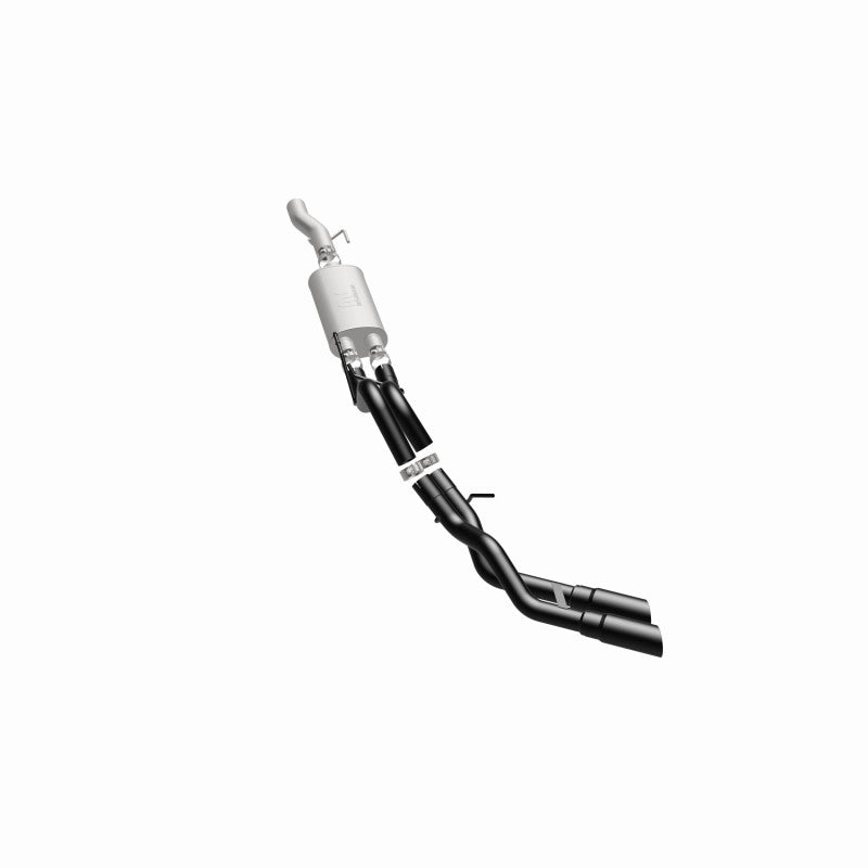 MagnaFlow SYS Cat-Back 10-14 Ford Raptor 6.2L V8 2.5/3in Black Dual Same Side Exit Rear 3.5 Tips MagnaFlow SYS Cat-Back 10-14 Ford Raptor 6.2L V8 2.5/3in Black Dual Same Side Exit Rear 3.5 Tips