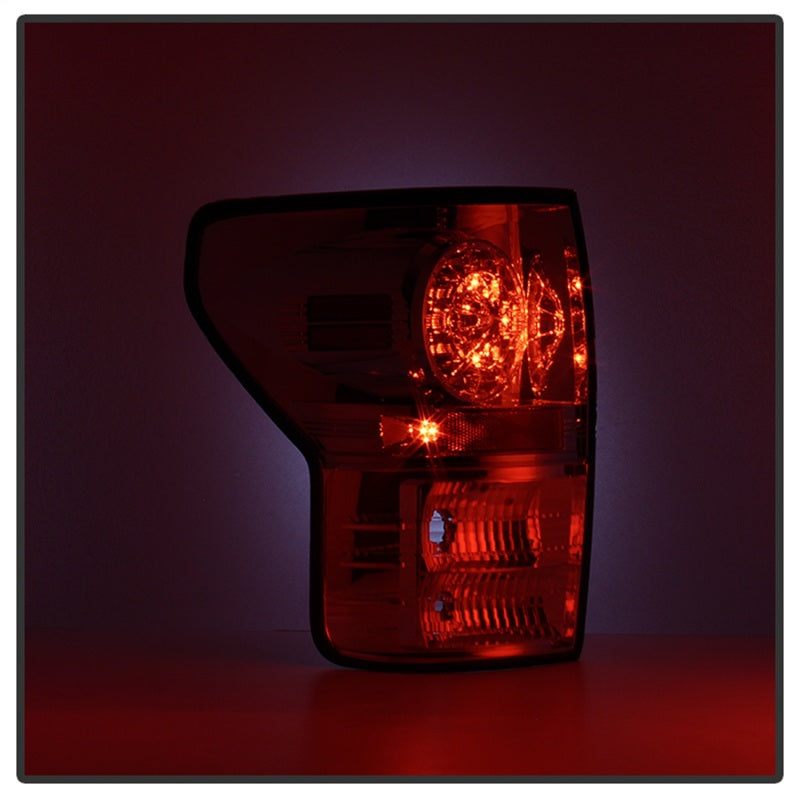 Spyder Toyota Tundra 07-13 LED Tail lights Red Clear ALT-YD-TTU07-LED-RC Spyder Toyota Tundra 07-13 LED Tail lights Red Clear ALT-YD-TTU07-LED-RC