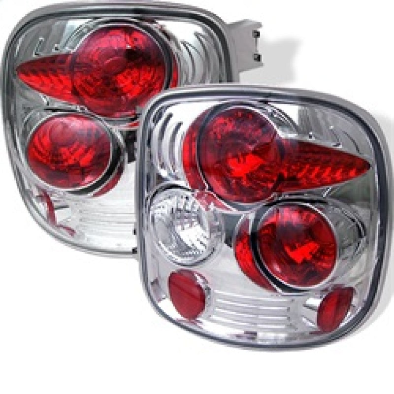 Spyder Chevy Silverado Stepside 99-04 Euro Style Tail Lights Chrome ALT-YD-CS99STS-C Spyder Chevy Silverado Stepside 99-04 Euro Style Tail Lights Chrome ALT-YD-CS99STS-C