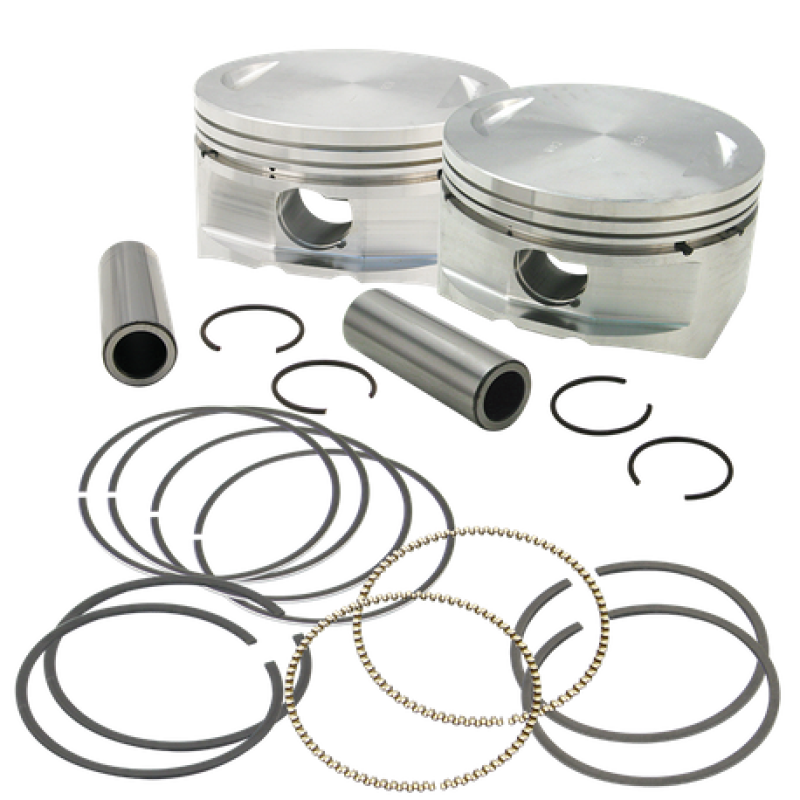 S&S Cycle 99-06 BT 3.927in +.010in Bore 97in Big Bore Forged Pistons S&S Cycle 99-06 BT 3.927in +.010in Bore 97in Big Bore Forged Pistons