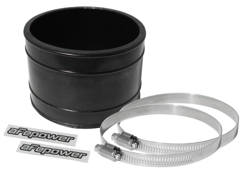 aFe Magnum FORCE Cold Air Intake System Spare Parts Kit (4in ID x 3in L) Straight Coupler - Black aFe Magnum FORCE Cold Air Intake System Spare Parts Kit (4in ID x 3in L) Straight Coupler - Black