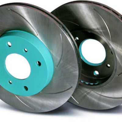 Project Mu SCR Pure Plus 6 Rotor Rear - Nissan GT-R Uncoated