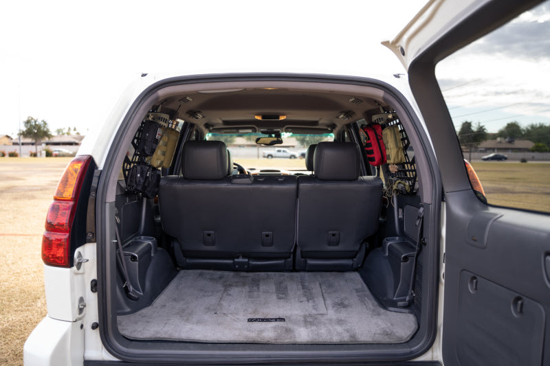 DV8 Offroad 03-09 Lexus GX 470 Rear Window Molle Storage Panels DV8 Offroad 03-09 Lexus GX 470 Rear Window Molle Storage Panels