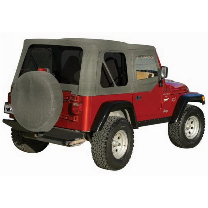 Rampage 1976-1983 Jeep CJ5 Complete Top - Grey Denim Rampage 1976-1983 Jeep CJ5 Complete Top - Grey Denim