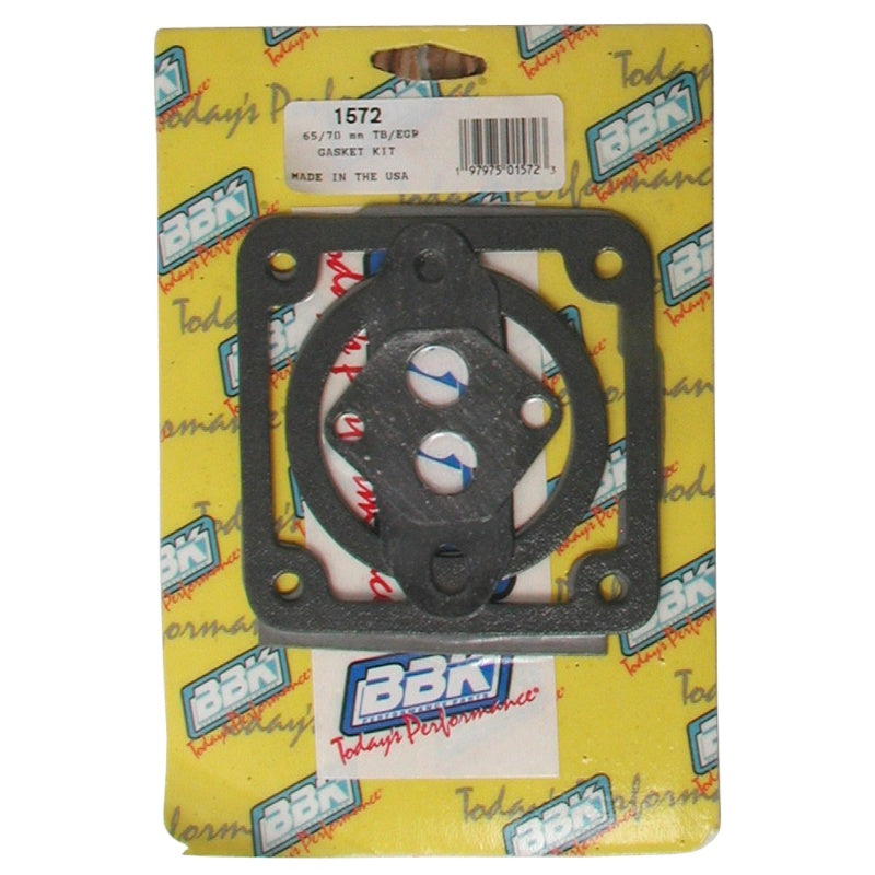 BBK 86-93 Mustang 5.0 65 70mm Throttle Body Gasket Kit BBK 86-93 Mustang 5.0 65 70mm Throttle Body Gasket Kit