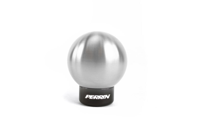 Perrin 15-22 Subaru WRX 2.0in. SS Ball Shift Knob (w/Rattle Fix) - Brushed Perrin 15-22 Subaru WRX 2.0in. SS Ball Shift Knob (w/Rattle Fix) - Brushed