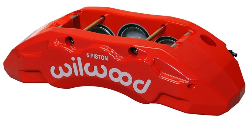 Wilwood Caliper-TX6R- R/H - Red 2.00/1.88/1.88in Pistons 1.38in Disc Wilwood Caliper-TX6R- R/H - Red 2.00/1.88/1.88in Pistons 1.38in Disc