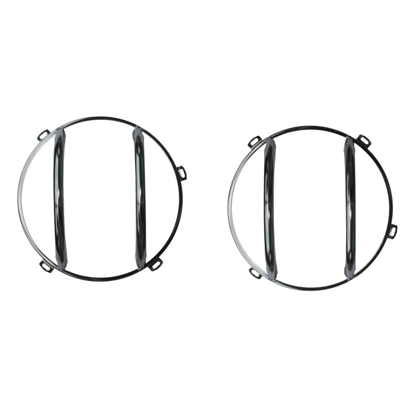 Rugged Ridge 07-18 Jeep Wrangler JK Stainless Steel Headlight Euro Guard Kit Rugged Ridge 07-18 Jeep Wrangler JK Stainless Steel Headlight Euro Guard Kit
