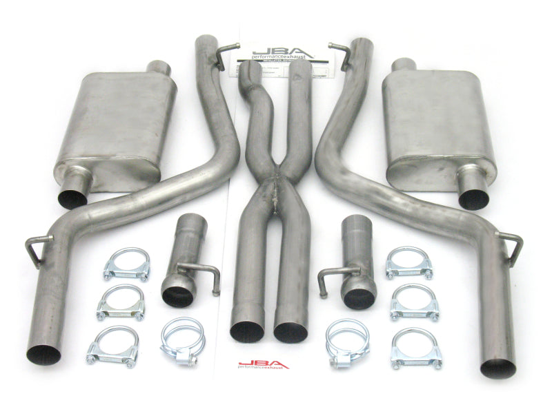 JBA 08-14 Dodge Challenger 5.7L 409SS Dual Rear Exit Cat-Back Exhaust JBA 08-14 Dodge Challenger 5.7L 409SS Dual Rear Exit Cat-Back Exhaust