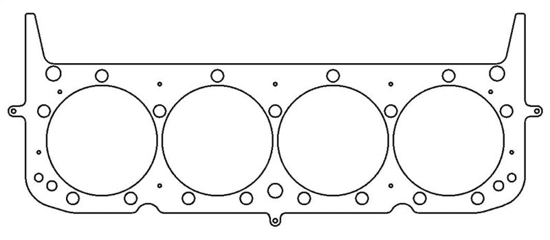Cometic Chevy Small Block Brodix (All 12-23 Deg Head) 4.030in Bore .027 inch MLS Head Gasket Cometic Chevy Small Block Brodix (All 12-23 Deg Head) 4.030in Bore .027 inch MLS Head Gasket
